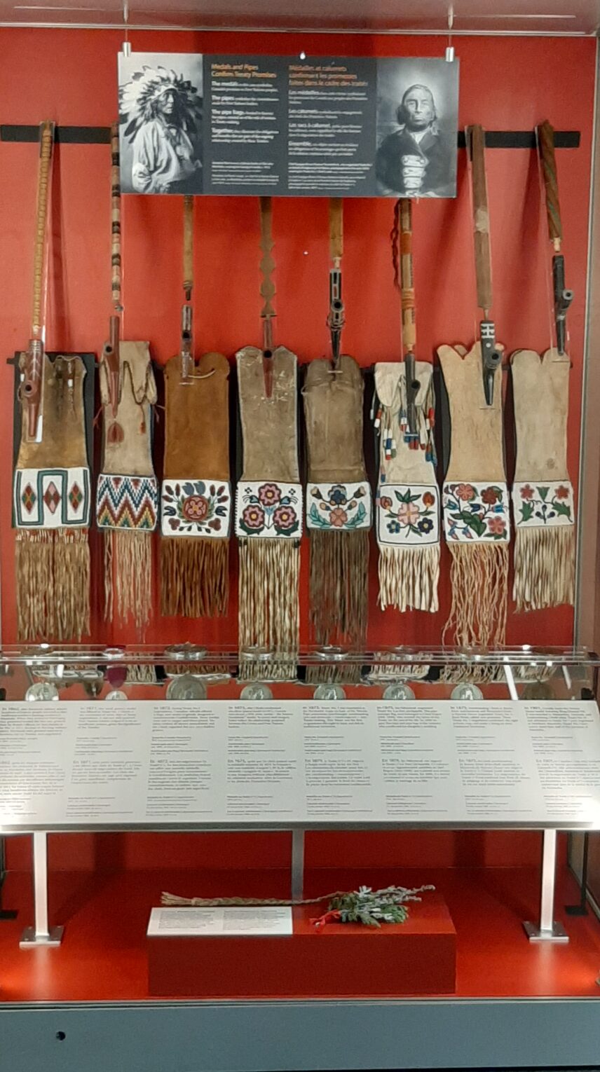 Photograph of a museum exhibit