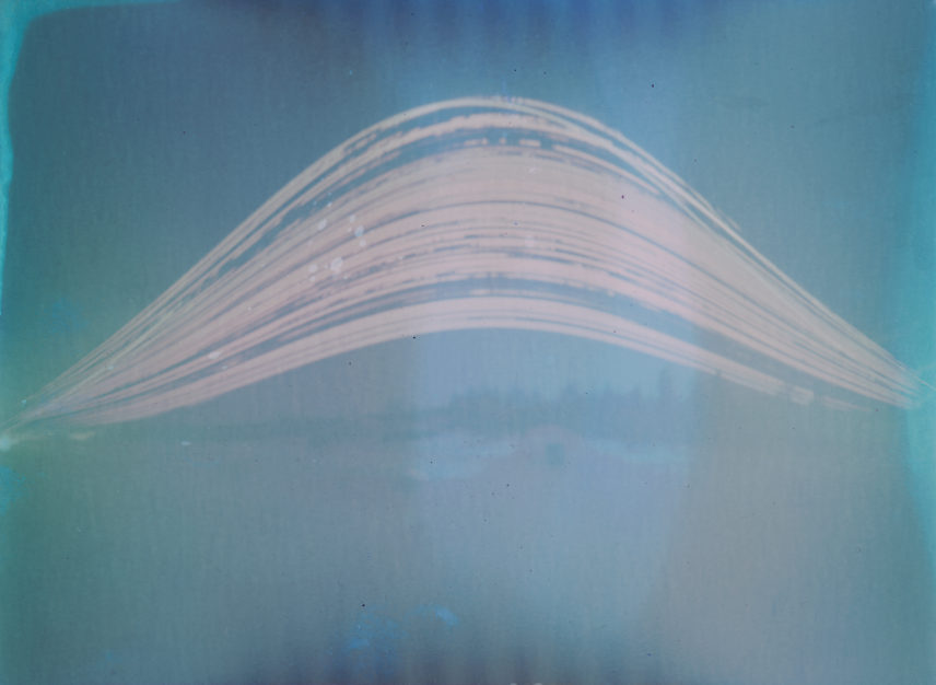 Photograph from a pinhole camera.