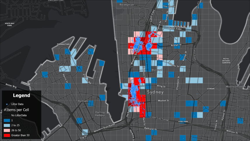 Partial map of Sydney