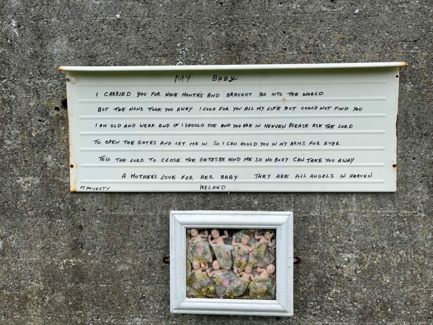Poetry by P.J. Haverty posted at the Tuam children's burial ground.
