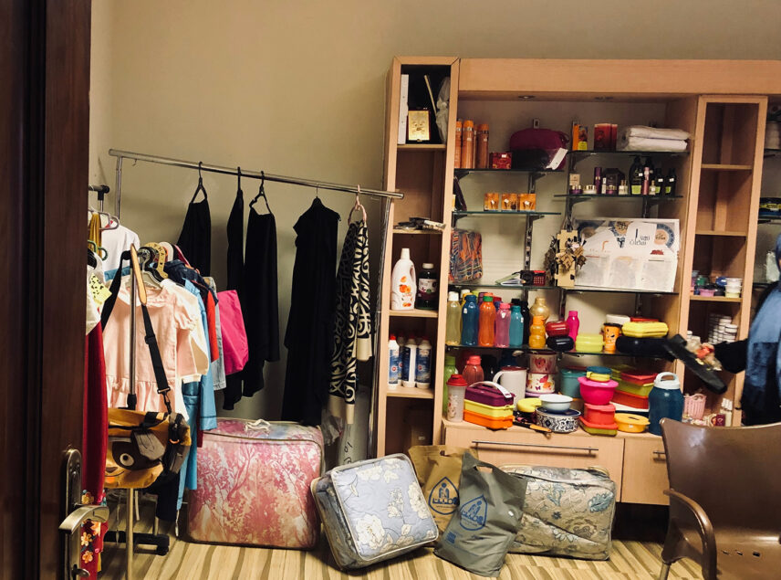 Photograph of an interior room