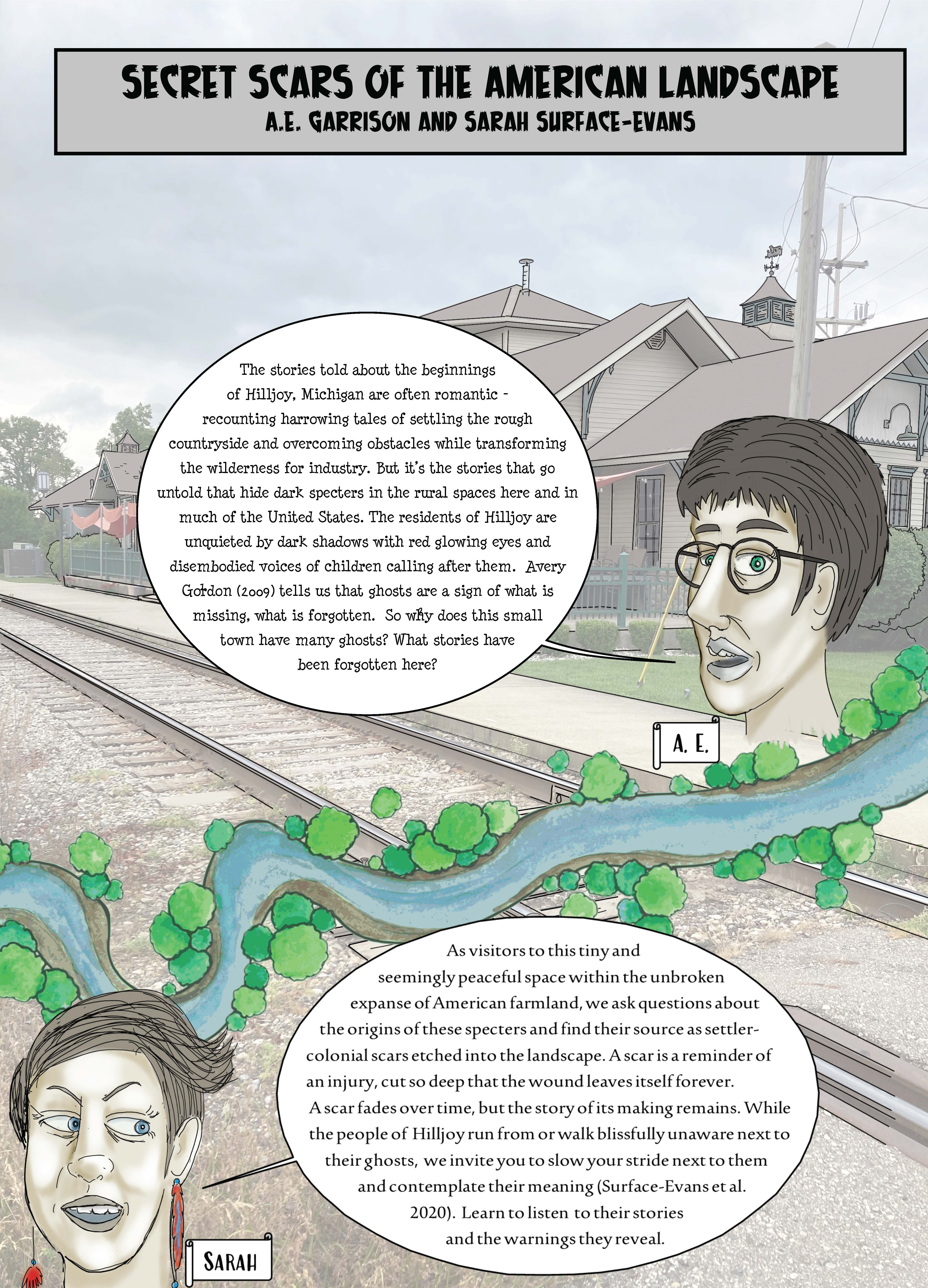 First page of a comic