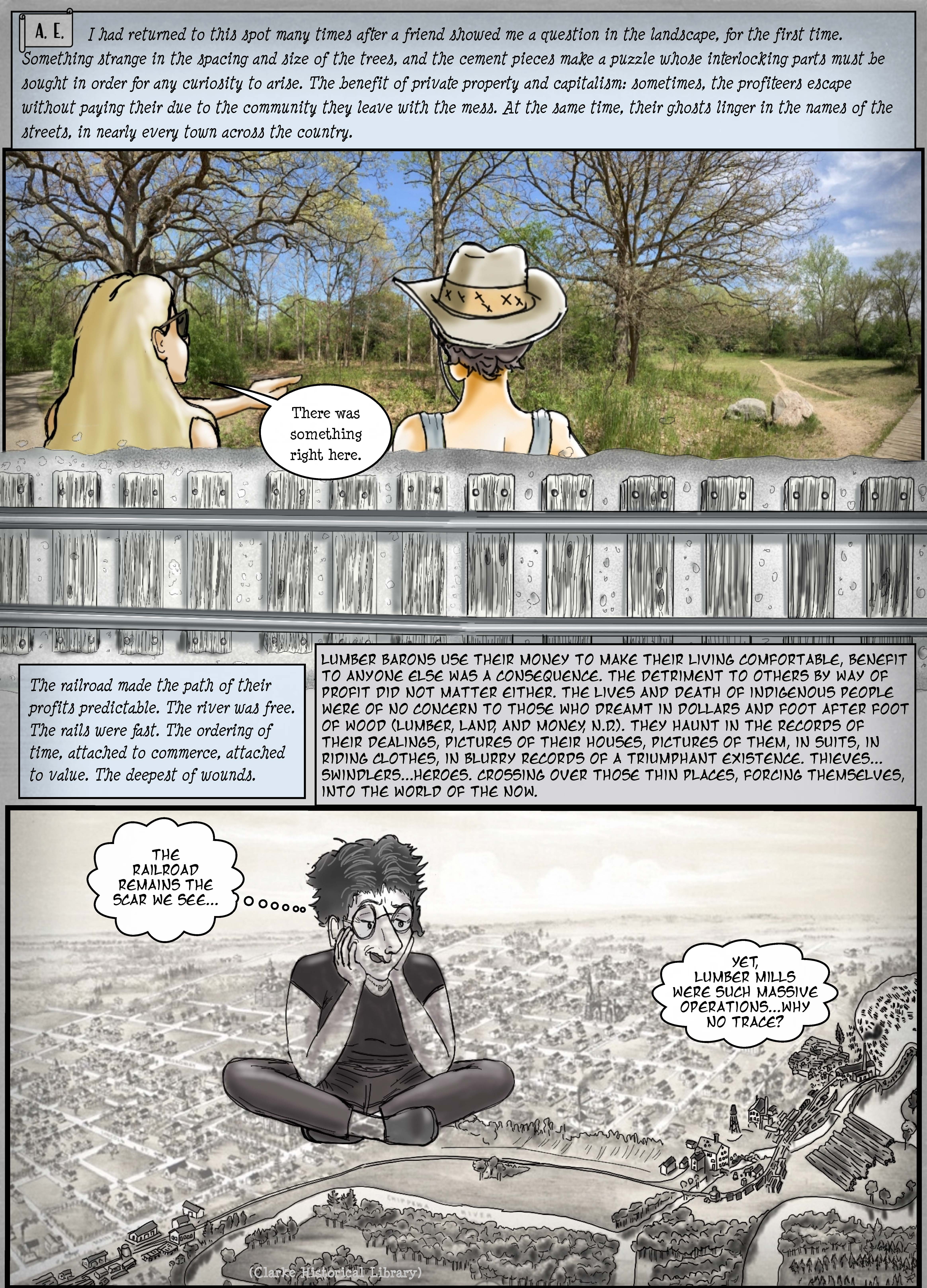 Fourth page of a comic