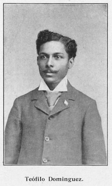 Black and white photograph of a man