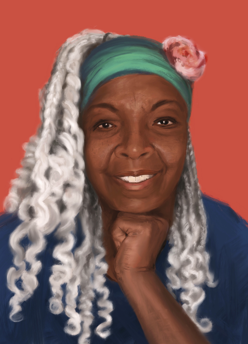 Painting of a woman